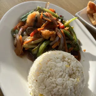 Fire Cracker Shrimp w/ Fried Rice
