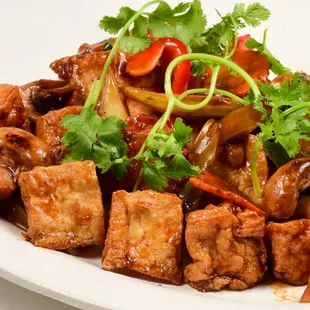 Tofu with Vegetable
