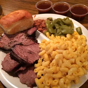 Brisket dinner