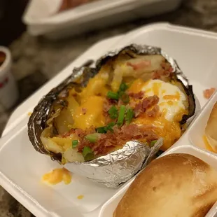 Loaded baked potato