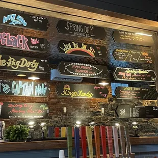 What's on tap when visited