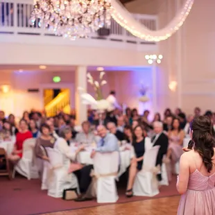 To get an idea of what it looks like with a full house.