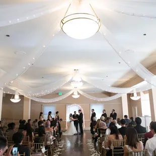 We had our wedding in Carnation Hall