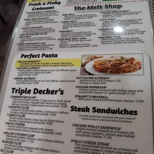 pizza, menu