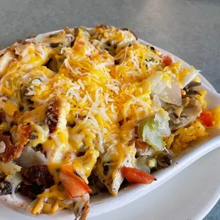 Chicken and rice skillet was very good. So many great grill flavors