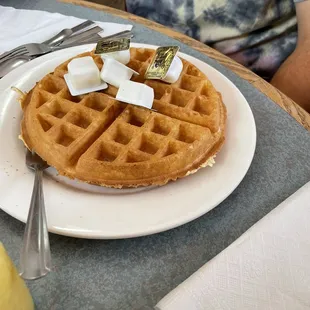 Plain waffle