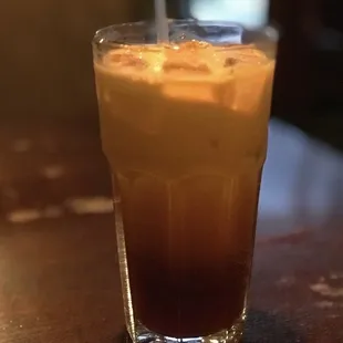 Thai iced tea