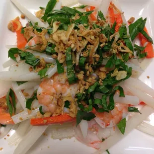 Prawns Lotus Salad