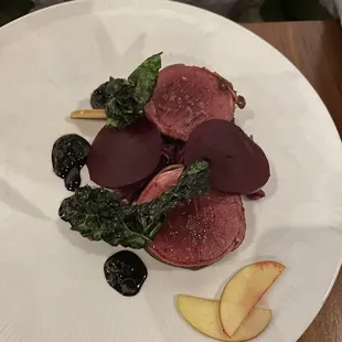 Roasted Venison Loin