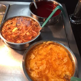 Egg Drop Soup &amp; Hot Sour Soup!
