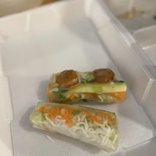 Yummy spring rolls