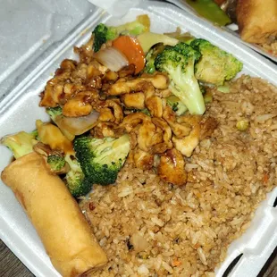 Chicken &amp; broccoli