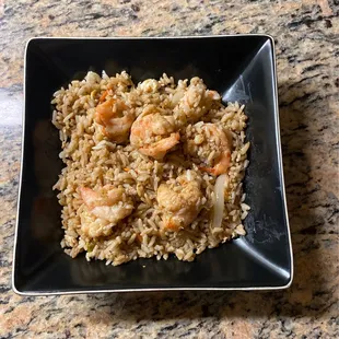 Shrimp fried rice