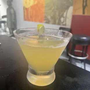 Green tea martini