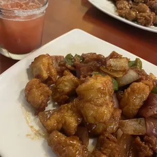 Crispy Sesame Chicken &amp; General Tao Chicken