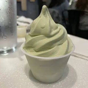 Green Tea Soft Serve