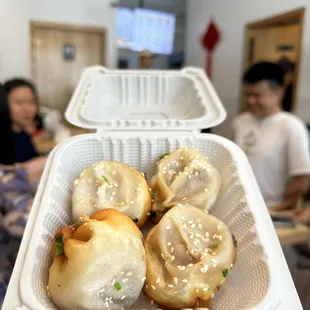 Spring Shanghai Pan-Fried Buns