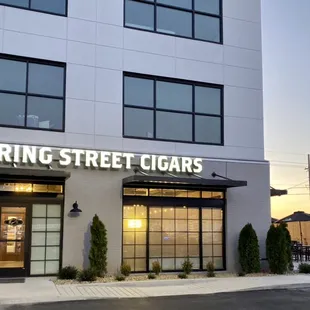 Main entrance and side patio.