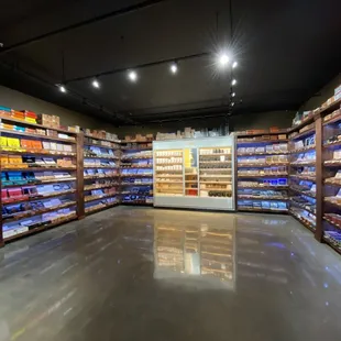Walk in humidor.