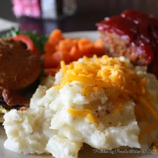 Potatoes were canned, and undercooked.