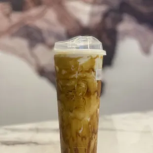 Tiger milk latte