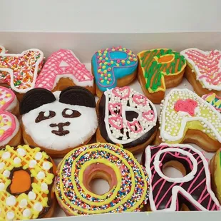donuts, dough desserts, food