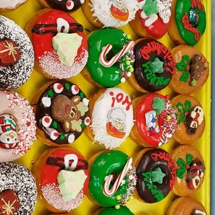 donuts, dough desserts, food