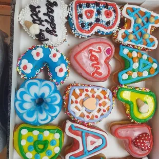 donuts, food
