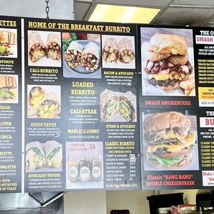 Menu as of 3/1/25