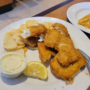 Cod fish and chips