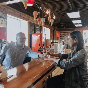 Friends, photos, and sweet treats. Ice cream Sundae. Keith made the sundae worthwhile.