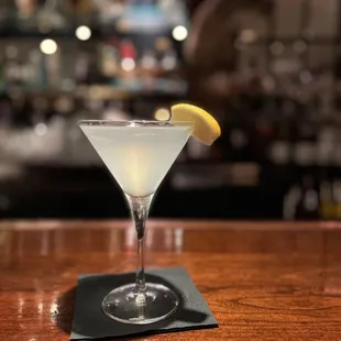 Lemon drop martini