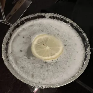 Lemon drop martini