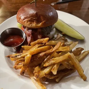 Cheddar and Bacon Burger