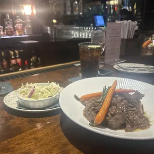 Pot Roast and Cole slaw