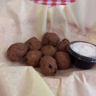 Basket of Hush Puppies