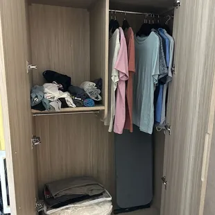 Closet space