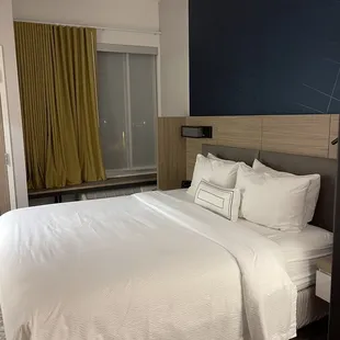 Pretty modern! 1 KING bed