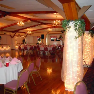 Interior of my brother&apos;s wedding reception