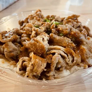 Caramelized Pork Rice Bowl