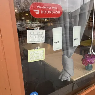 Love seeing Yelp stickers on biz windows!