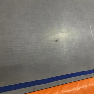 Small hole in trampoline that was not dealt with