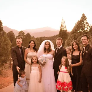 My dress, which fit perfectly!