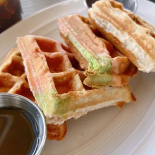 unicorn waffle.