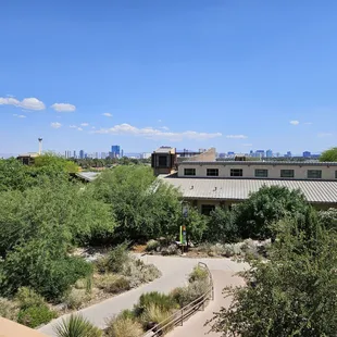 View of the Las Vegas Strip from the Cafe