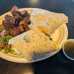Vegan Breakfast Plate
