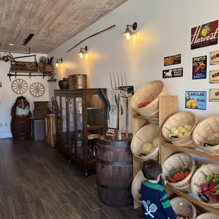 The grocery store in Boomtown 1905.