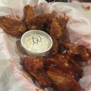 Cajun and honey mustard!