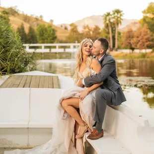Cute couple at our beautiful wedding venue