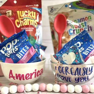 Personalized cereal bowl $16